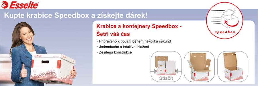 Banner Kupte karabice Speedbox a získejte dárek