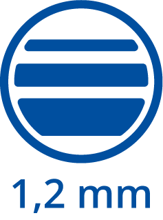 Šířka stopy 1,2mm