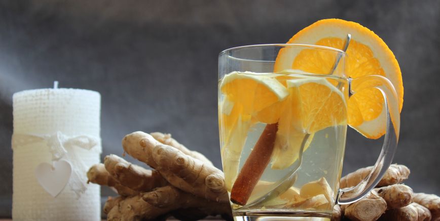 Recept na horký zázvorový nápoj