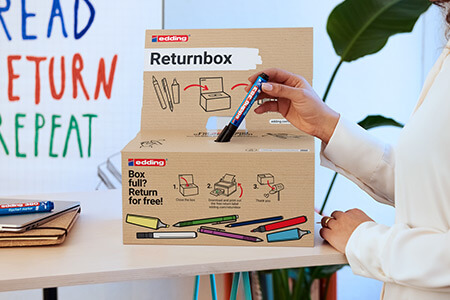 Recyklační Box edding