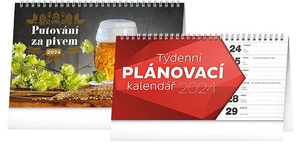 Stolní kalendáře pracovní a obrázkové