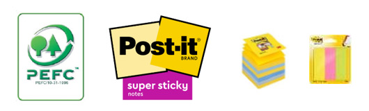Post-it myslete ekologicky
